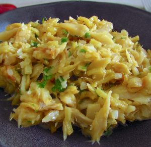 Salt cod, potatoes and eggs (Bacalhau à Brás) Recipe | Food From Portugal