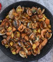 Portuguese Pork and Clams