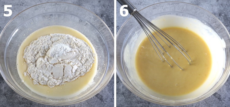 Easy Olive Oil Loaf Cake step 5 and 6