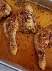 Spicy Roasted Chicken Leg Quarters